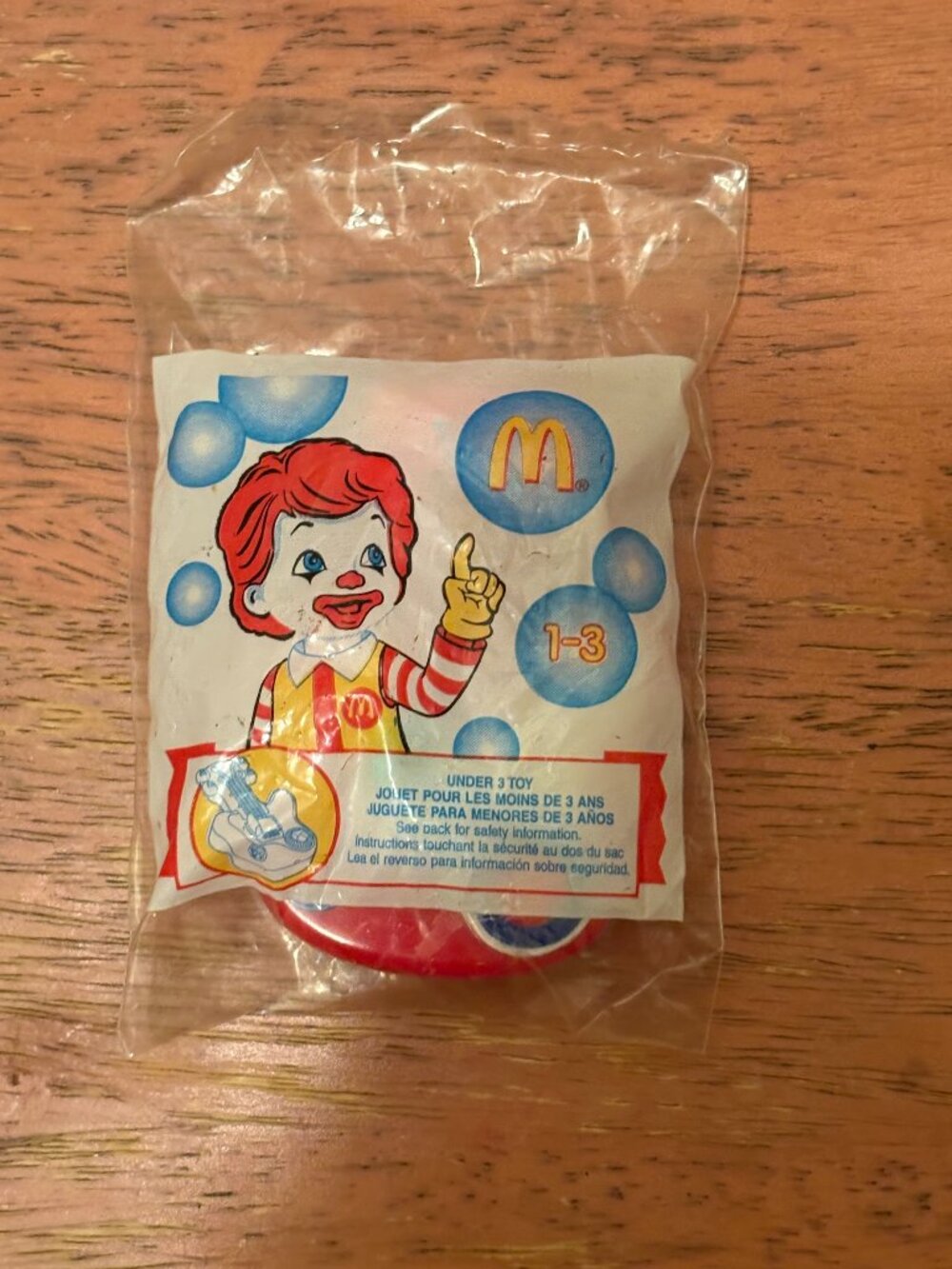 McDonald's Happy Meal Toy Under 3 Years Old